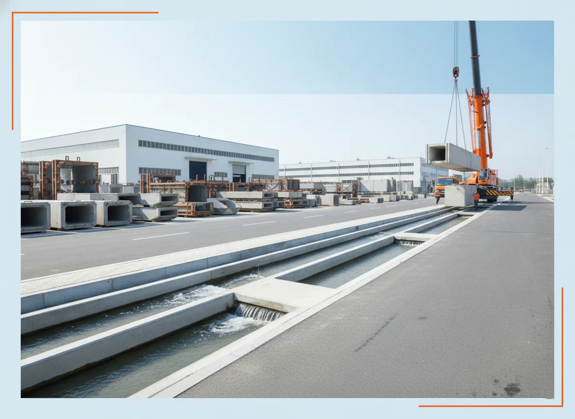 Precast U-Drain Manufacturer in Nagpur