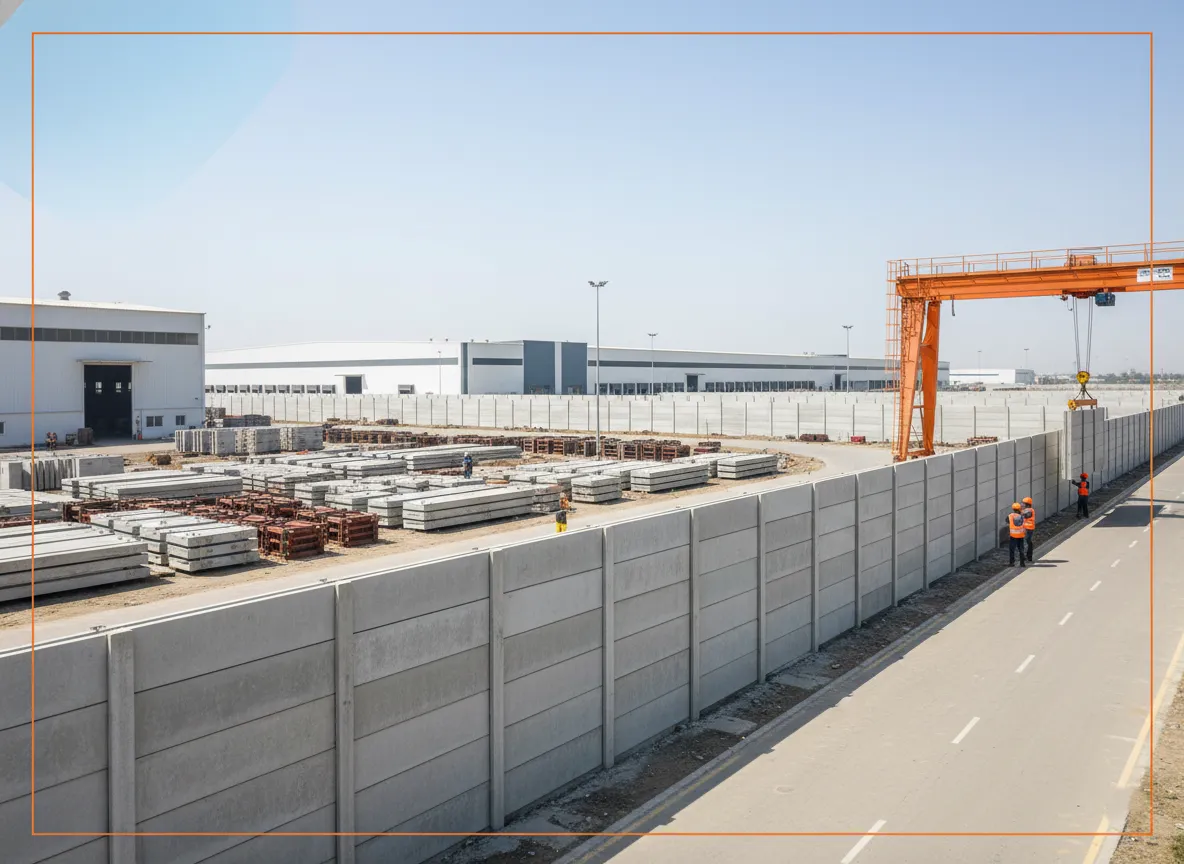 RCC Precast Boundary Wall Manufacturer in Nagpur